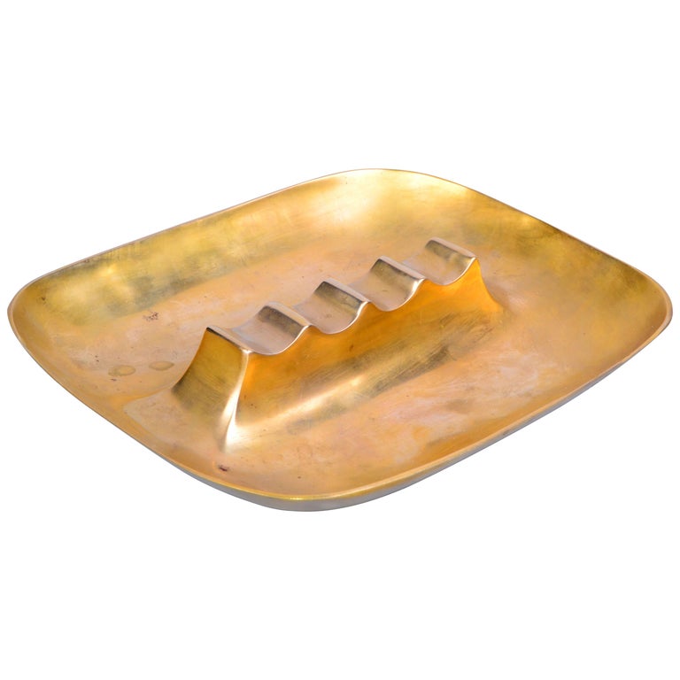 Art Deco Vintage Bronze Cigar Ashtray at 1stDibs