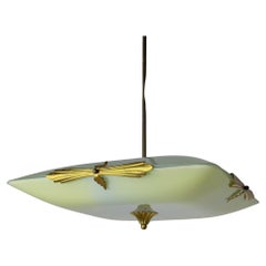 Araña Art Decó Vintage, Italia Años 30