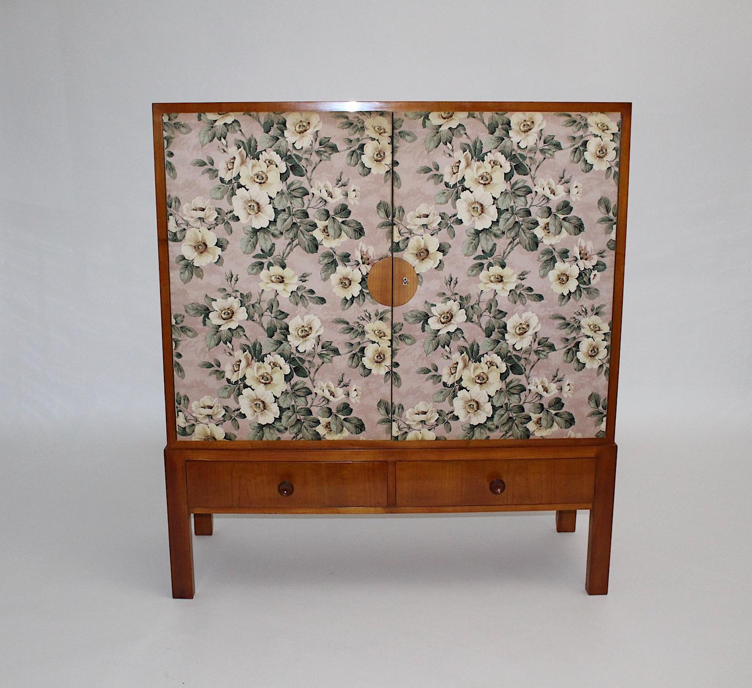 European Art Deco Vintage Cherrywood Cabinet Josef Frank Haus und Garten Vienna