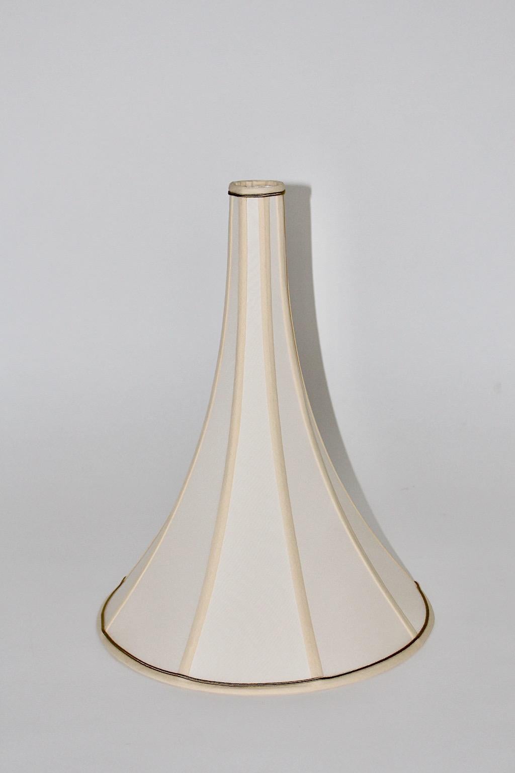 Art Deco Vintage Dagobert Peche Style Pagoda Brass Floor Lamp 1920s Austria For Sale 10