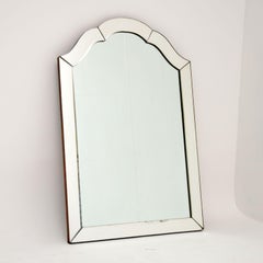 Art Deco Vintage Etched Mirror