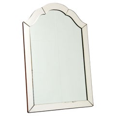 Art Deco Vintage Etched Mirror