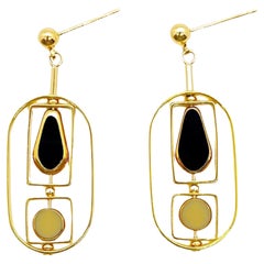 Gold-filled Dangle Earrings