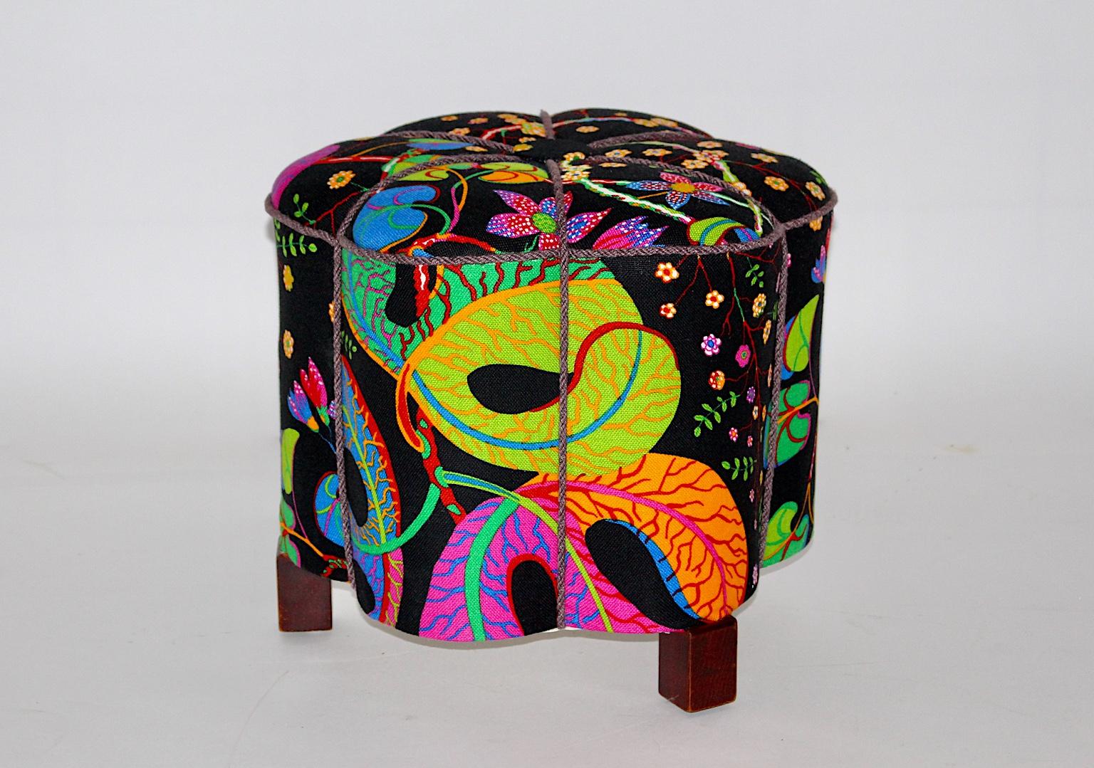 multicolored stool