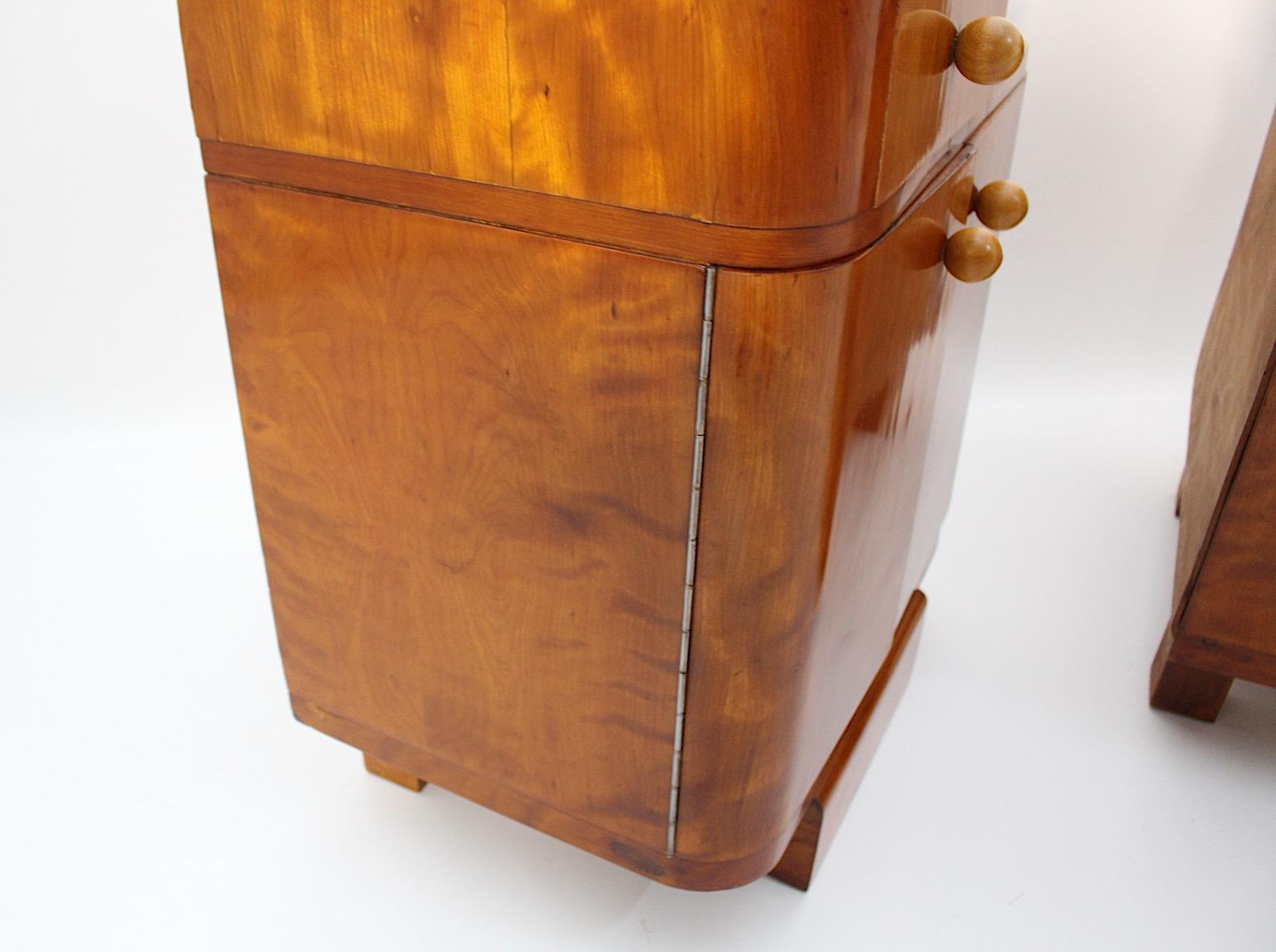 Comodini Art of Vintage Coppia Duo Acero 1930 Austria in vendita 13