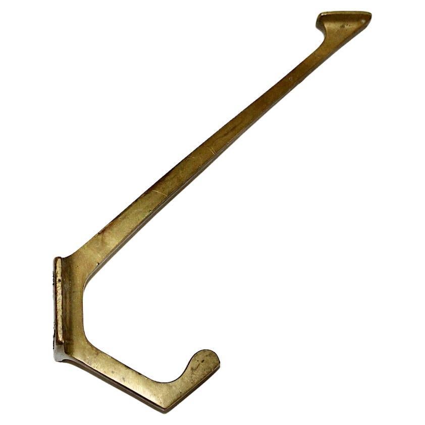 2 Specialist PB89S Solid Brass Carded Hat and Coat Hook 
