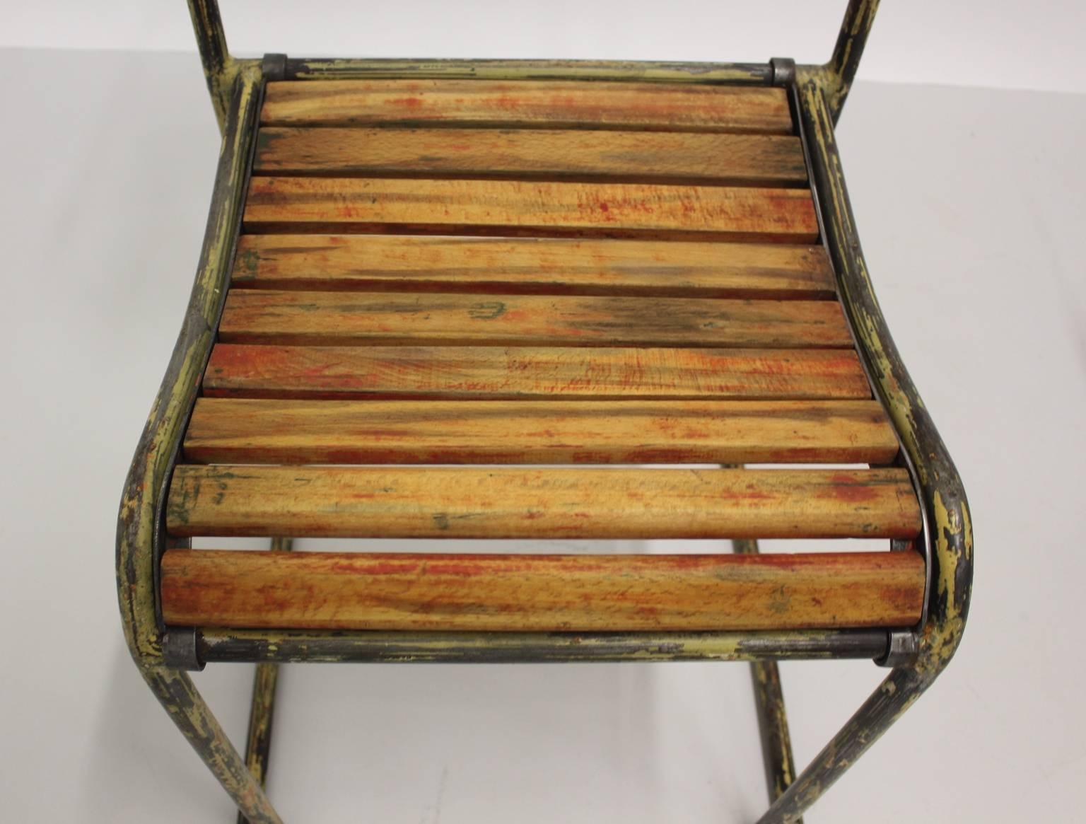 Art Deco Vintage Steel Chairs RP6 by Bruno Pollak 1931-1932 PEL Ltd, England For Sale 1