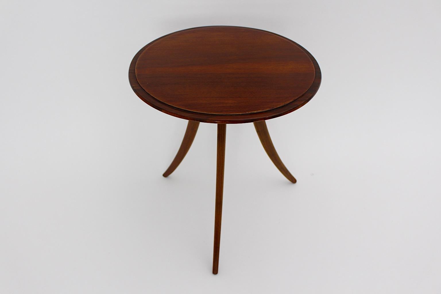 Placage Art Deco Vintage Walnut Coffee Table Josef Frank Haus & Garten c 1925 Vienna en vente
