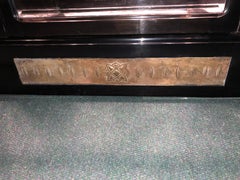 Art Deco Vitrine, 1930, French, Materials: Wood, Bronze and Glass