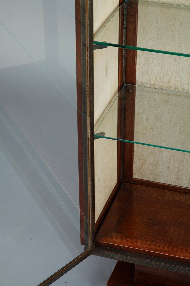 Art Deco Vitrine, by Charles Dudouyt For Sale 4