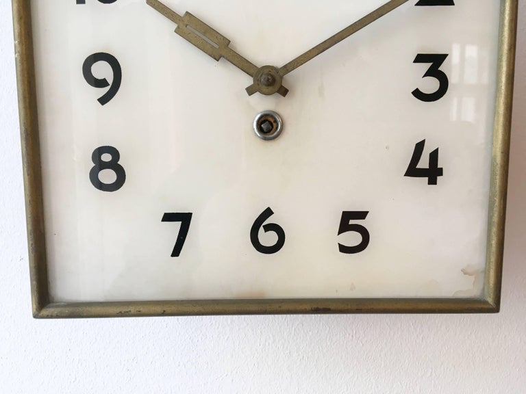 Art Deco Wall Clock by Kienzle at 1stDibs