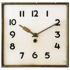 Art Deco Wall Clock by Kienzle
