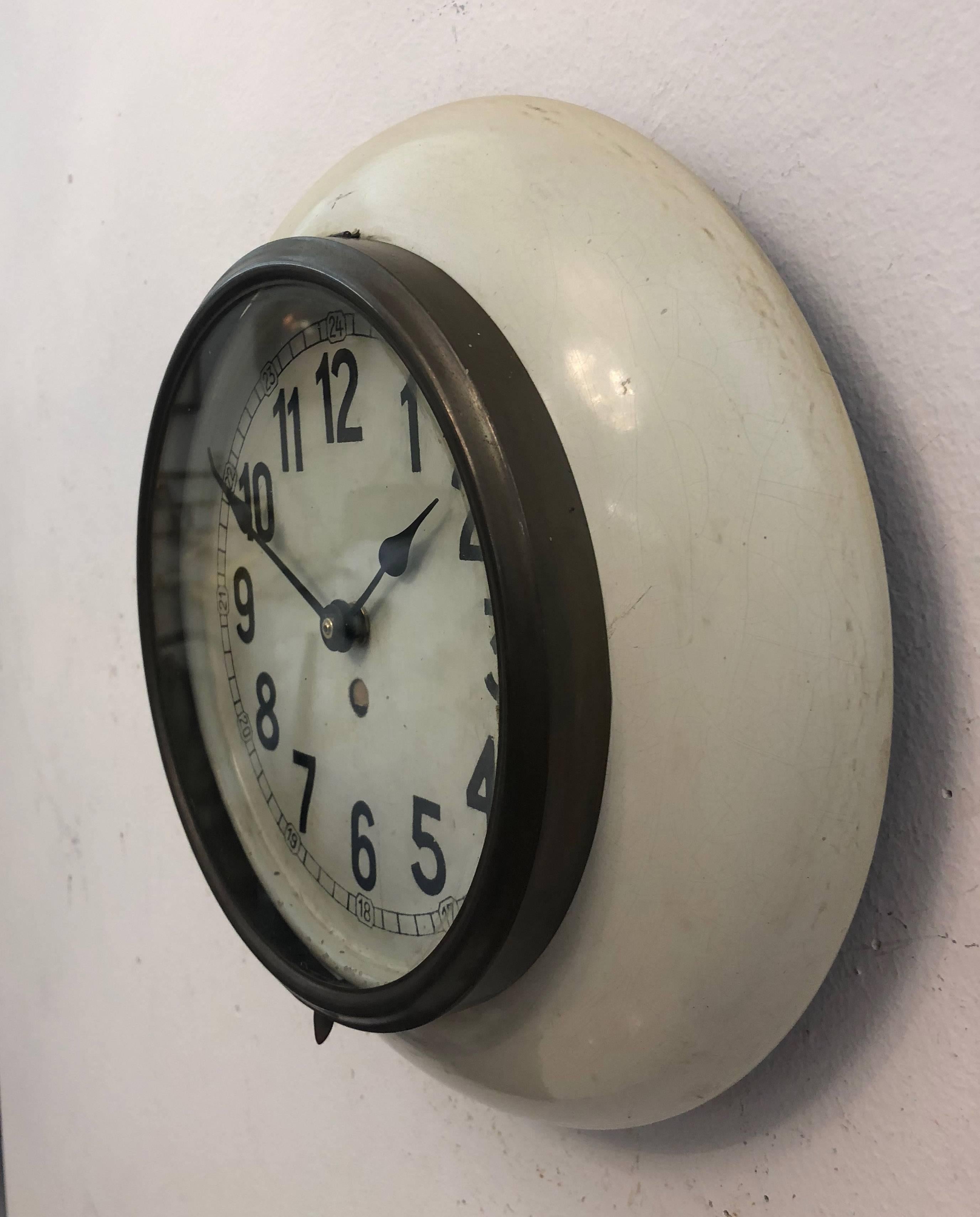 art deco wall clocks for sale