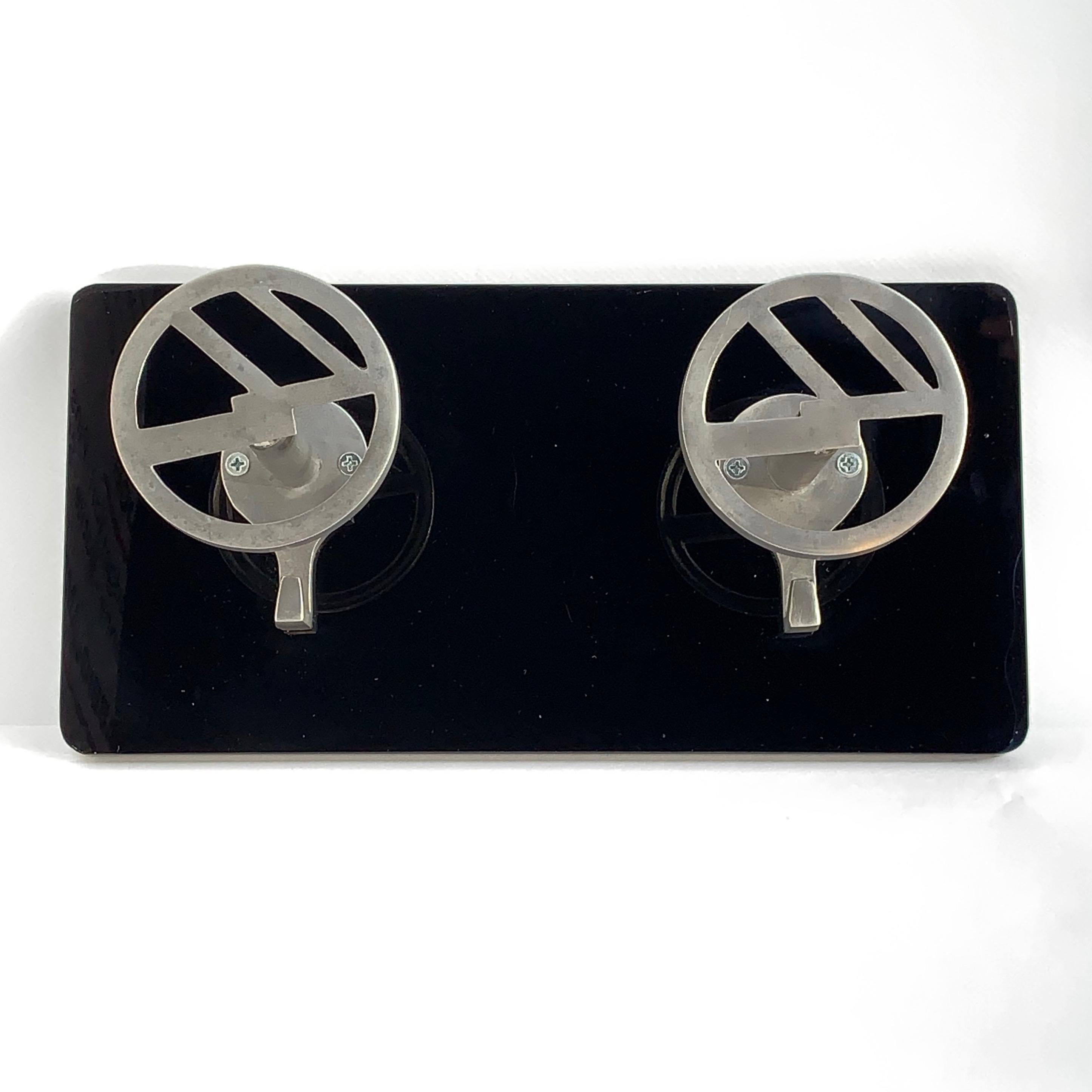 art deco wall hooks