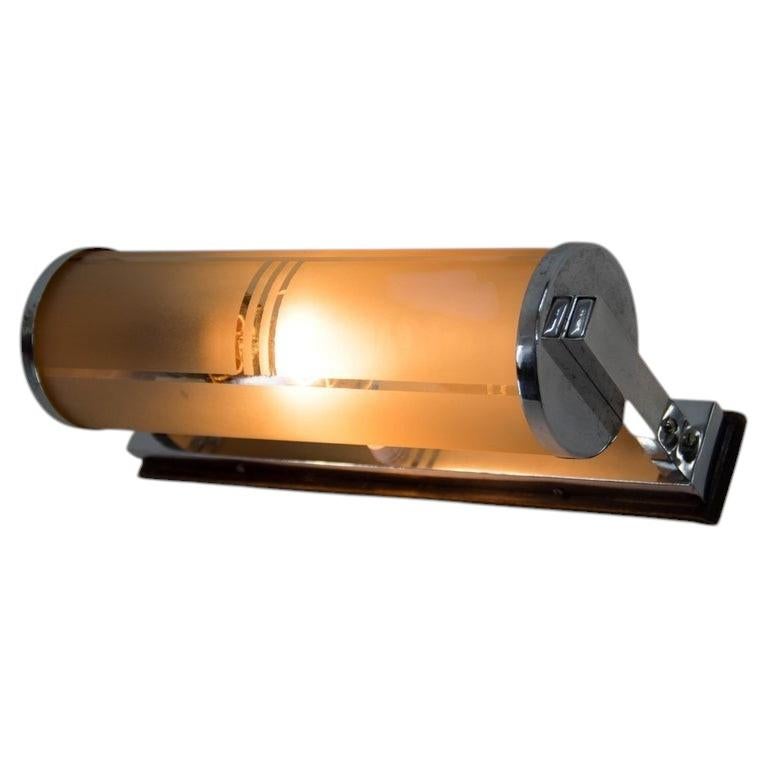 Art Deco Wall Lamp, 1930s For Sale