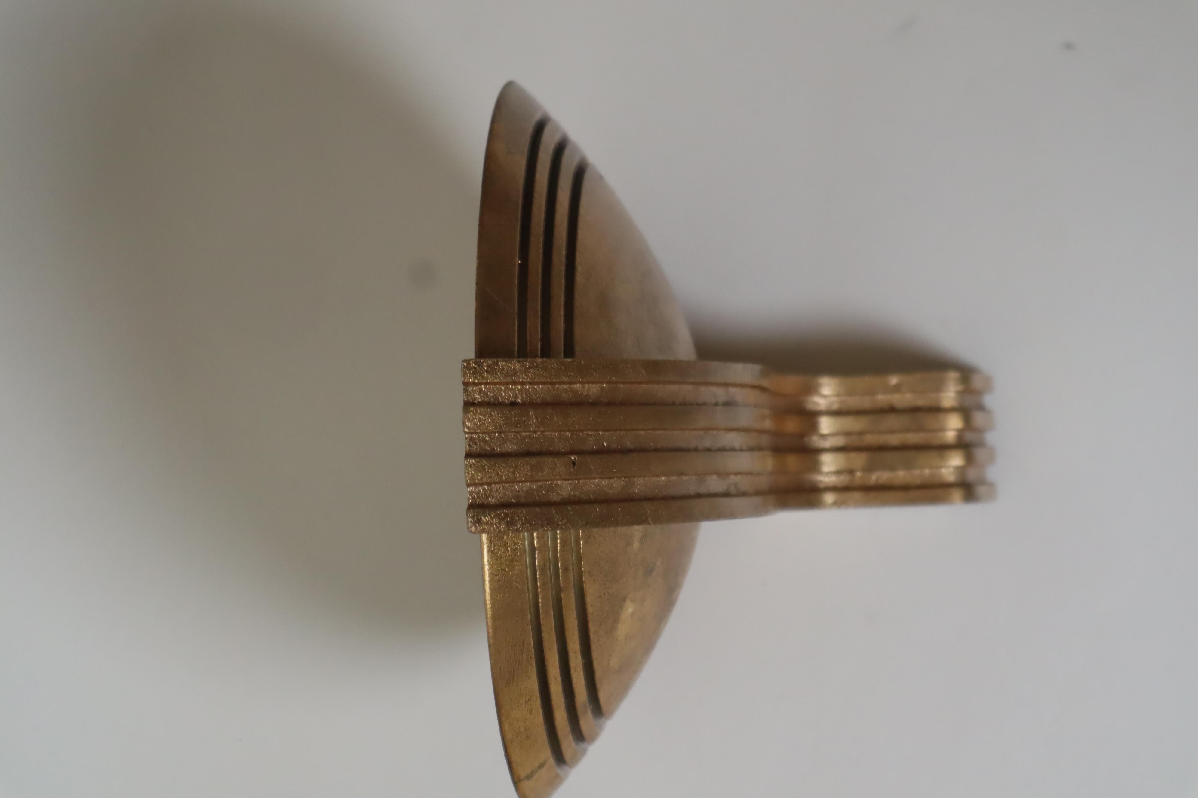 Lámpara de pared Art Decó Olympia Golden, Alemania Años 90 en venta 6