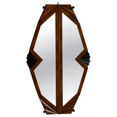 Art Deco Wall Mirror, France - 1930s