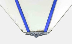 Art Déco Wall Mirror, Italy, 1920s