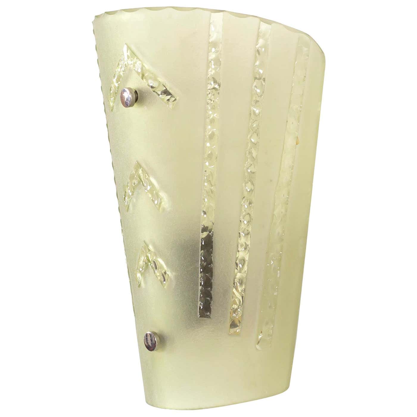 Art Deco Wall Sconce by T. Roste and Co, 1930s at 1stDibs