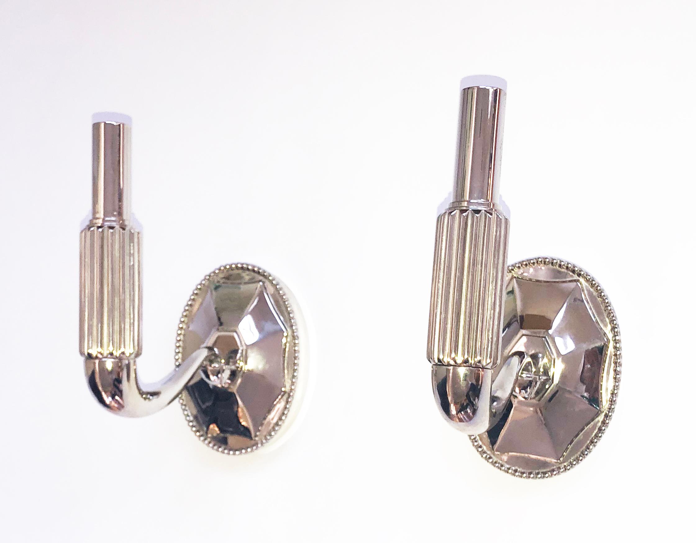 Art Deco Style Wall Sconces by Urban Archaeoalogy For Sale 4