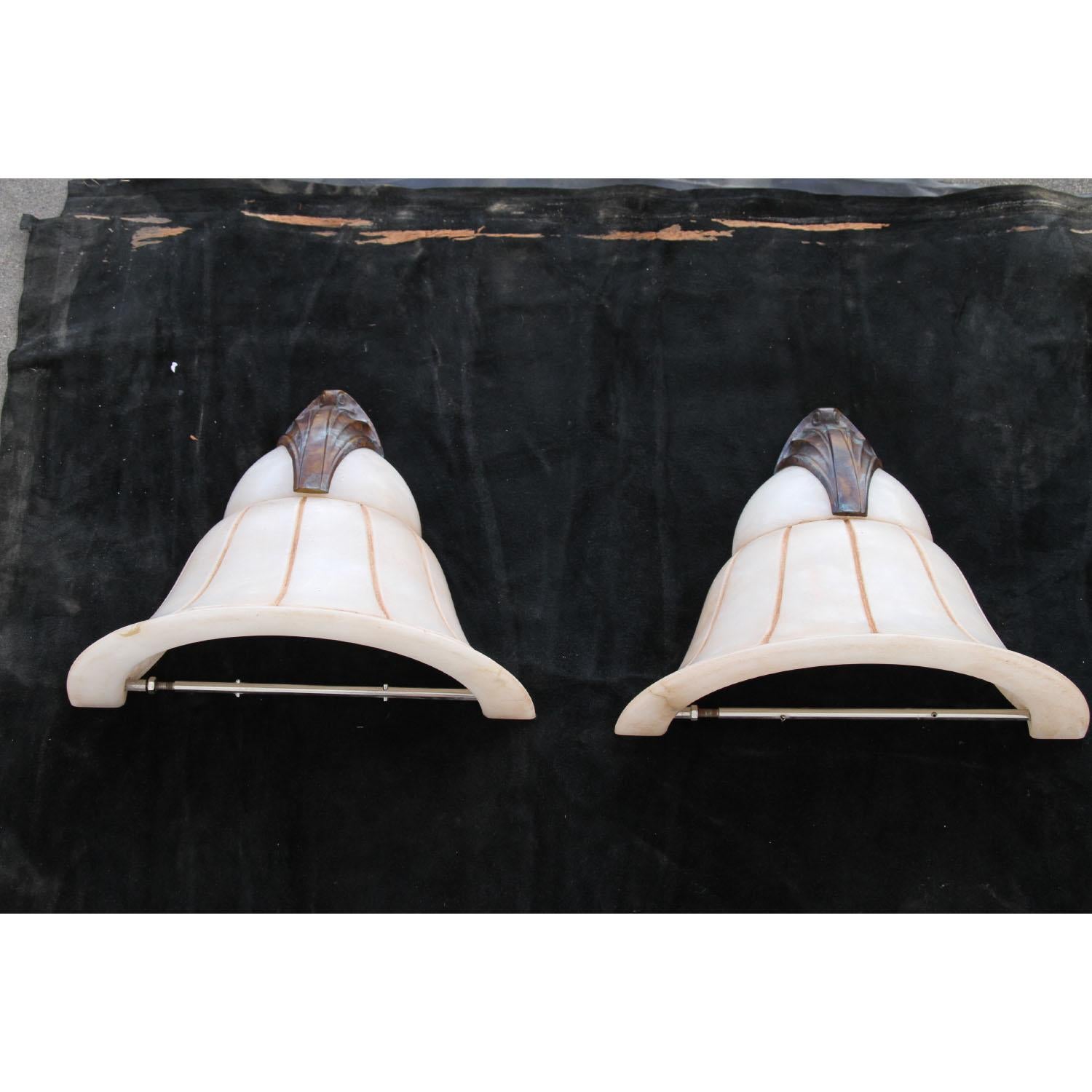 European Art Deco Wall Sconces