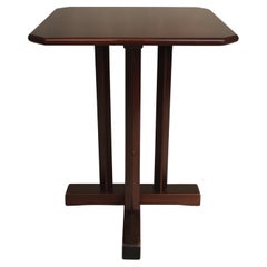 Art Deco Walnut Bistro Coffee Cocktail Table, 20th Century