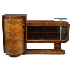 Art Déco Walnut Buffet
