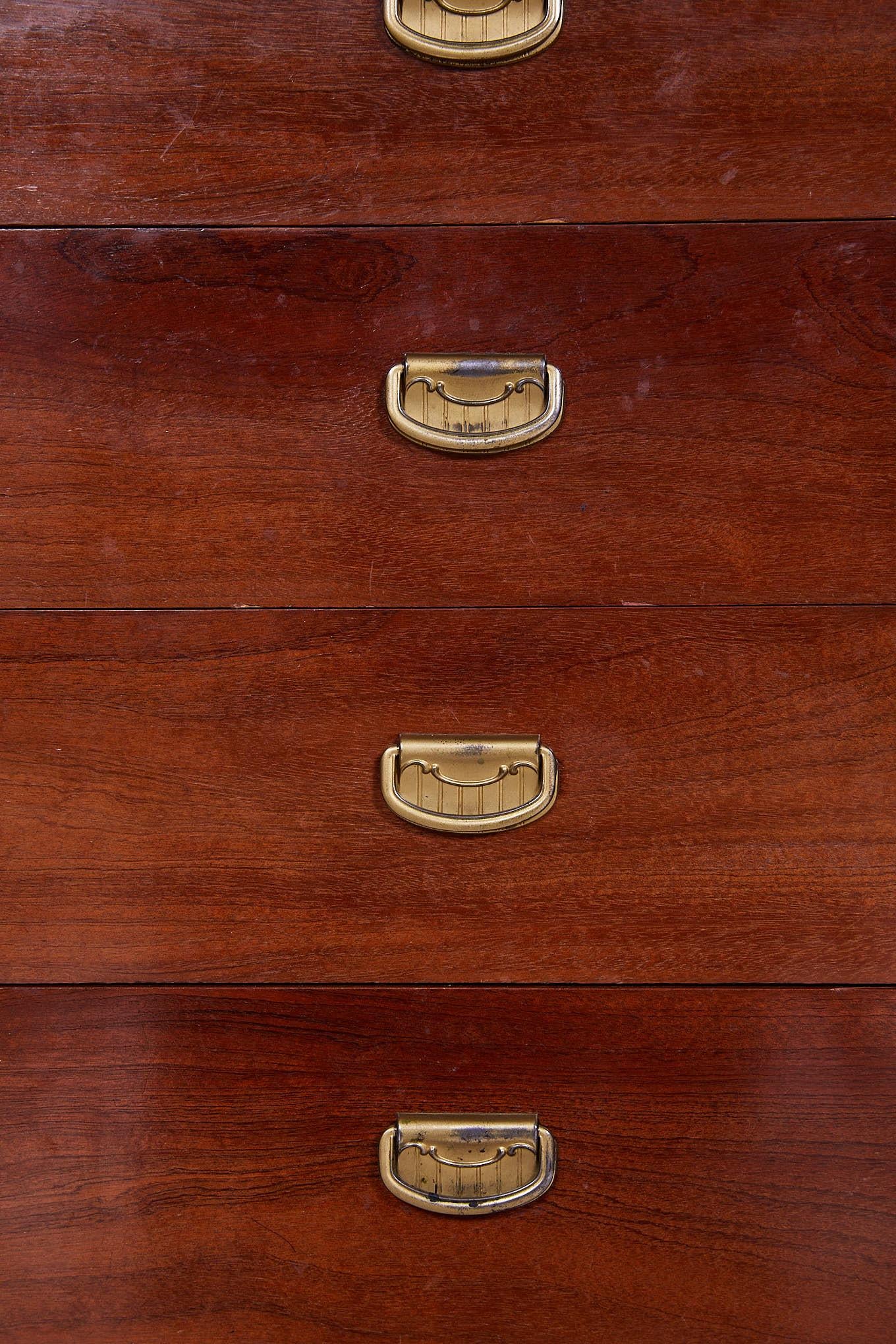 Art Deco Walnut Burl Wood Sideboard or Bar Cabinet 3