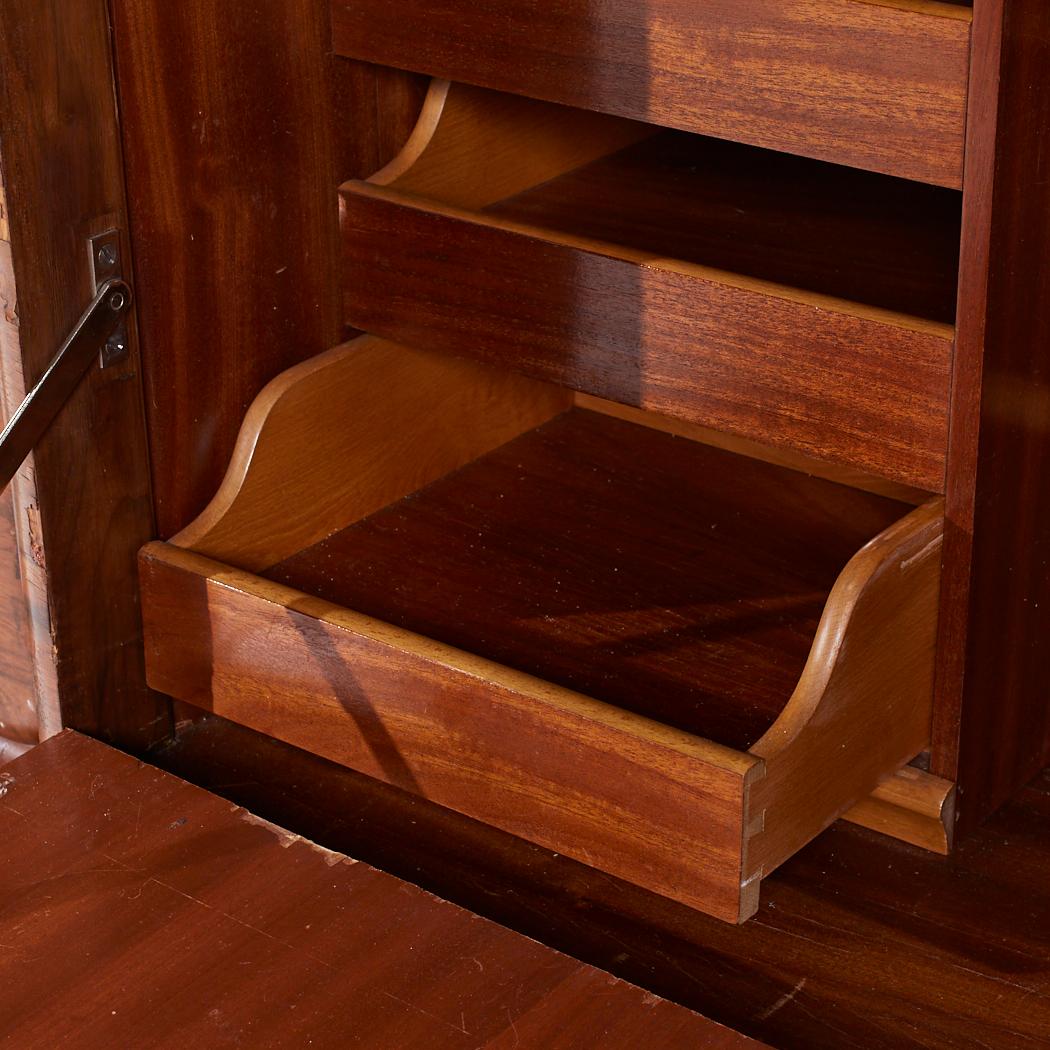 Credenza Hutch in legno di noce Art Deco in vendita 5