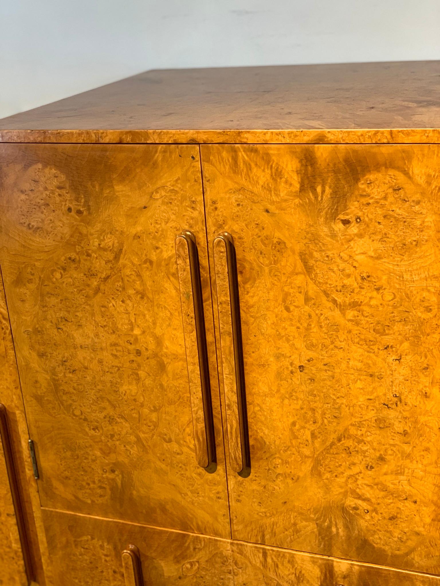 Art Deco Walnut Cabinet 8