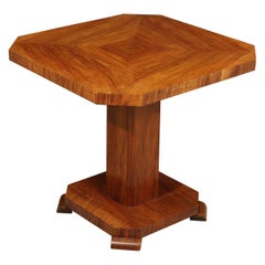 Art Deco Walnut Coffee / Cocktail Table, circa 1930