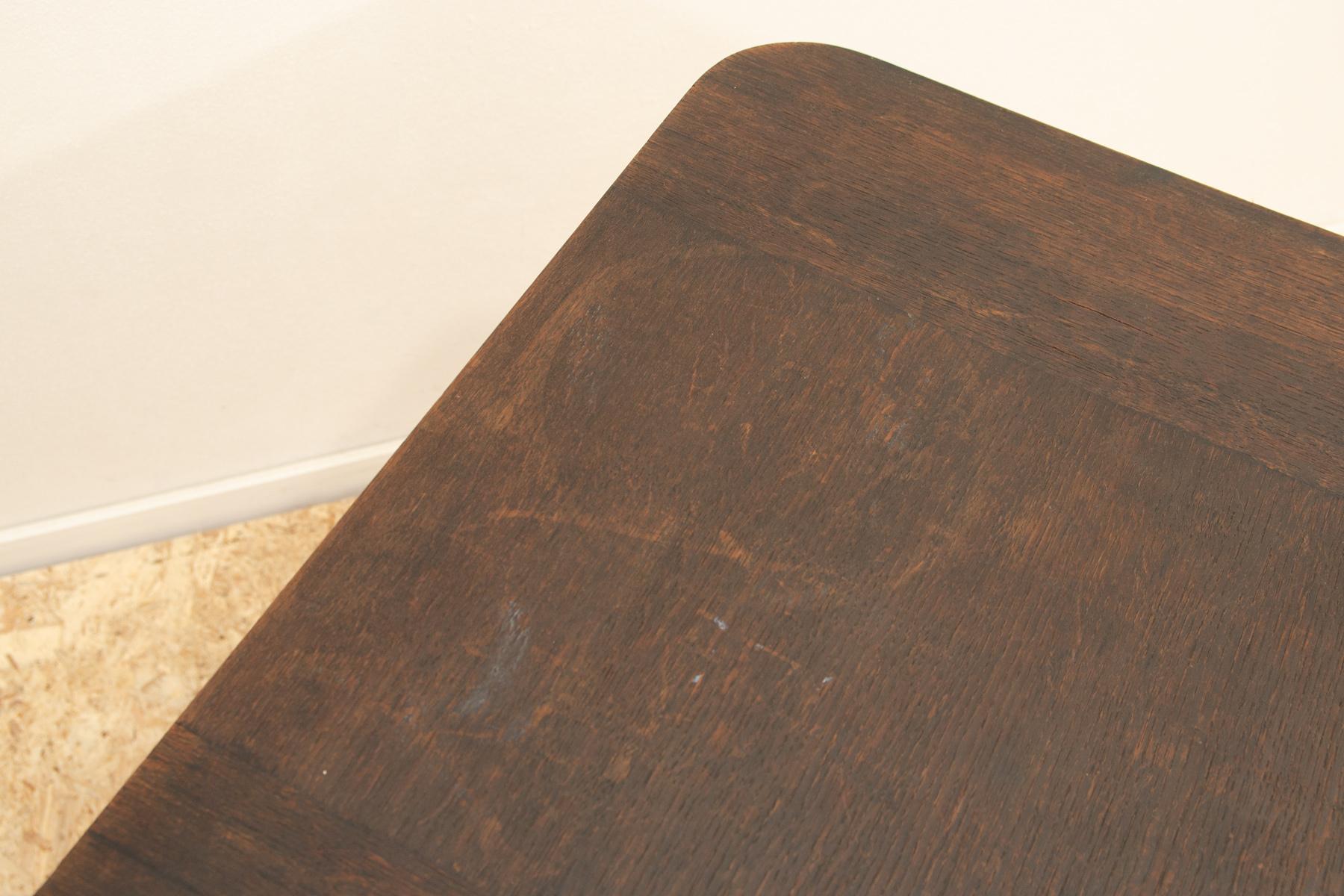 ART DECO walnut coffee table, Bohemia, 1930´s 5