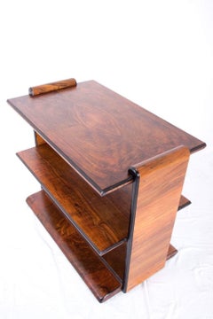 Art Deco Walnut Coffee Table, circa 1930