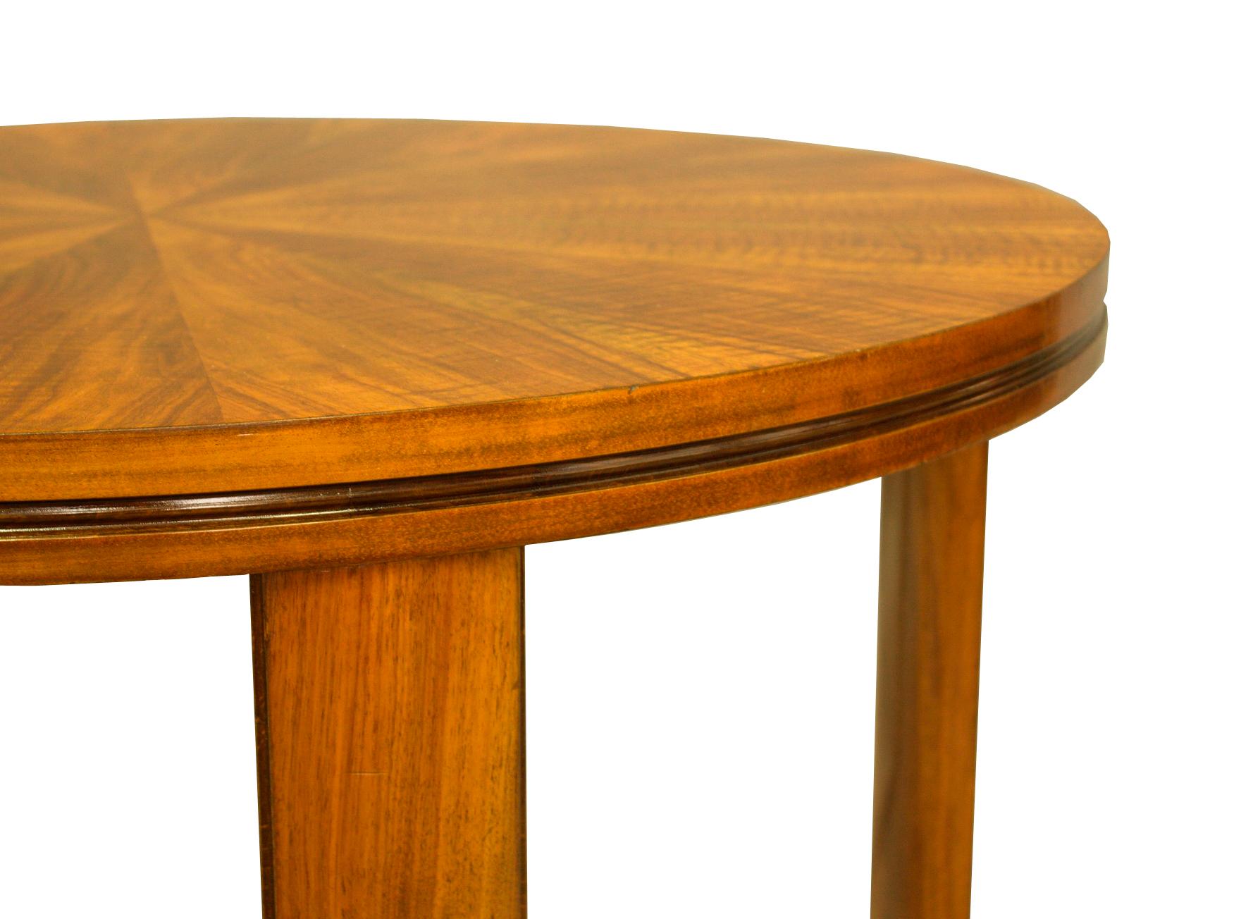 Other Art Deco Walnut Coffee Table For Sale