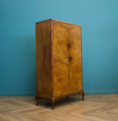 Armadio compatto in noce Art Déco, anni '30