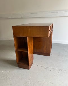 Art Deco Walnut Desk