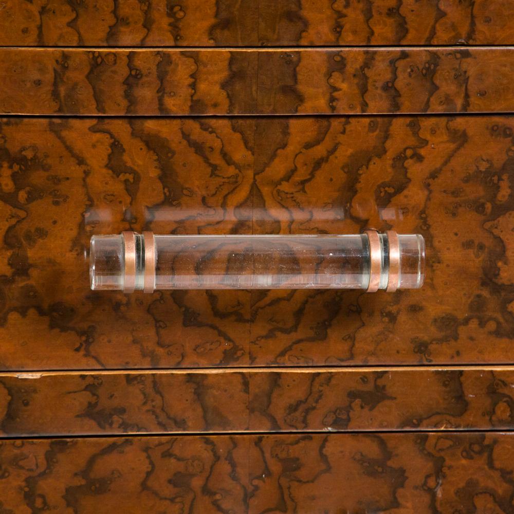 Art Deco Walnut Desk with Cloud Shaped Back 3