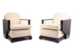 Art Deco Walnut Lounge Suite