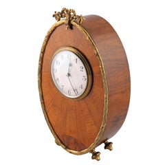 Art Deco Walnut Mantel Clock