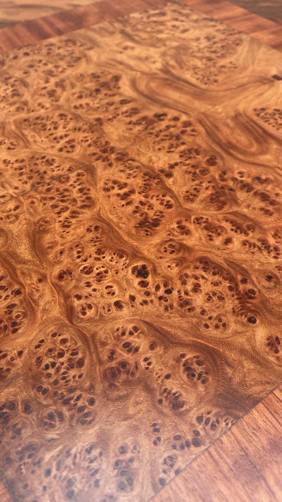 Art Deco Walnut & Maple Occasional Table, English, 1930s For Sale 9