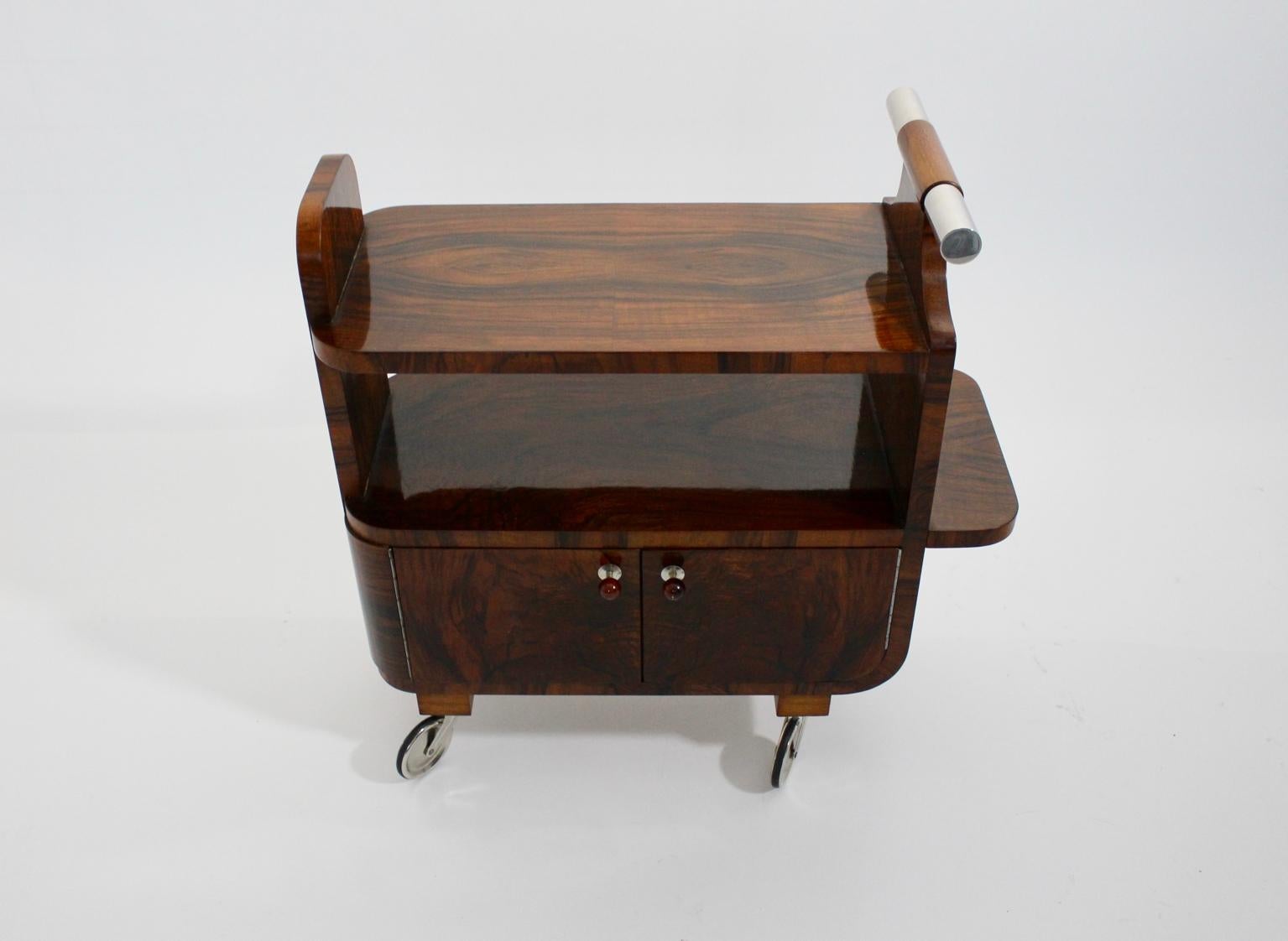 deco bar cart