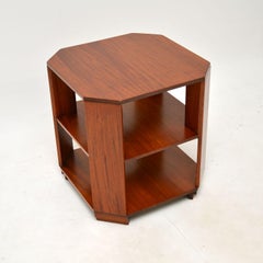 Art Deco Walnut Occasional Coffee / Side Table