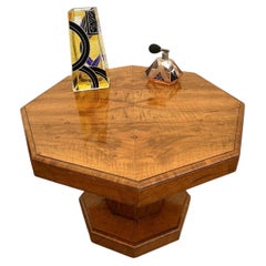 Art Deco Walnut Occasional Coffee Table, English, c1930