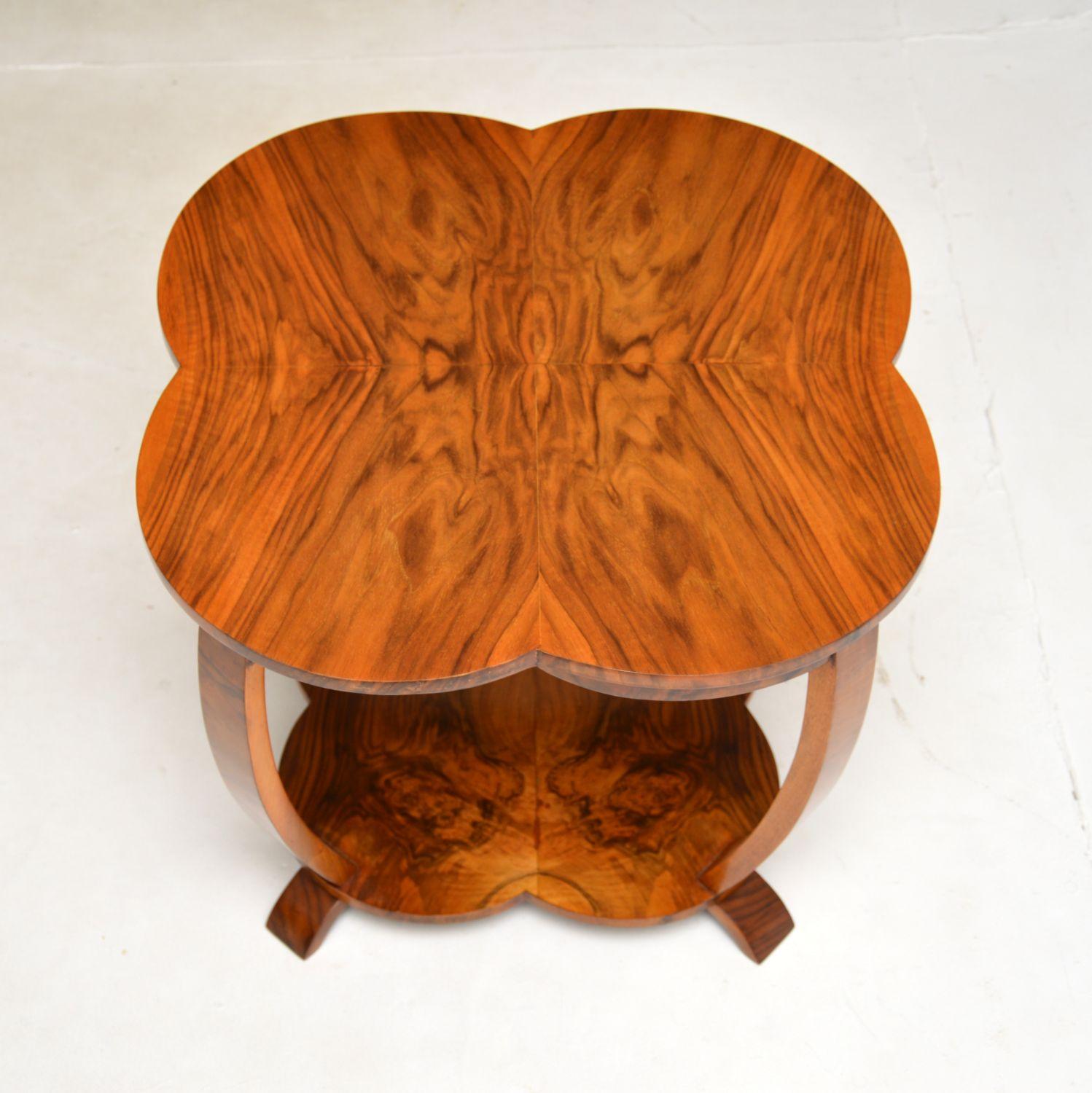Art Deco Walnut Occasional / Coffee Table In Good Condition In London, GB