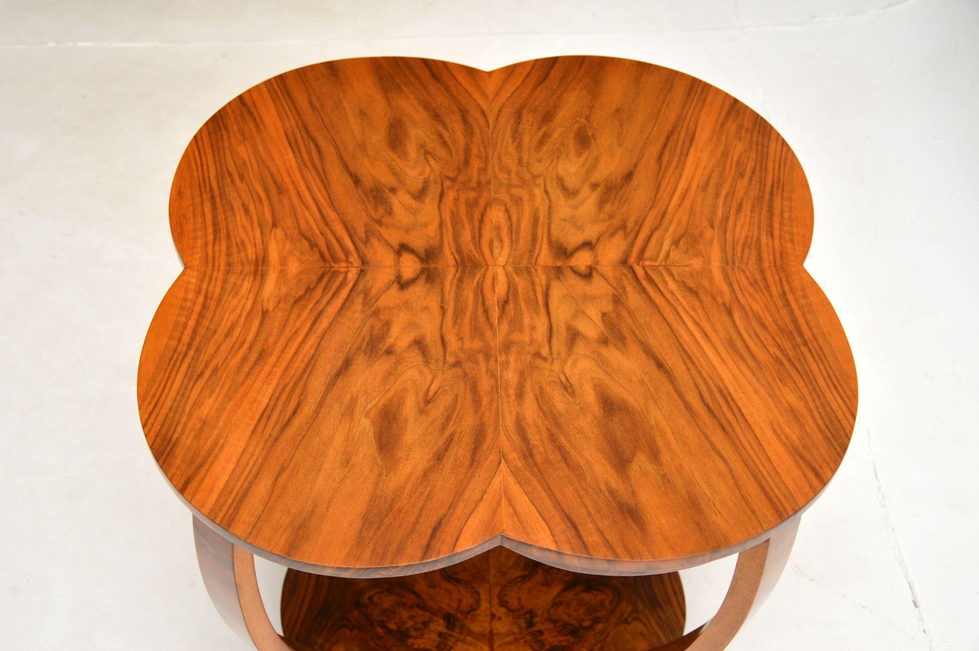 Mid-20th Century Art Deco Walnut Occasional / Coffee Table