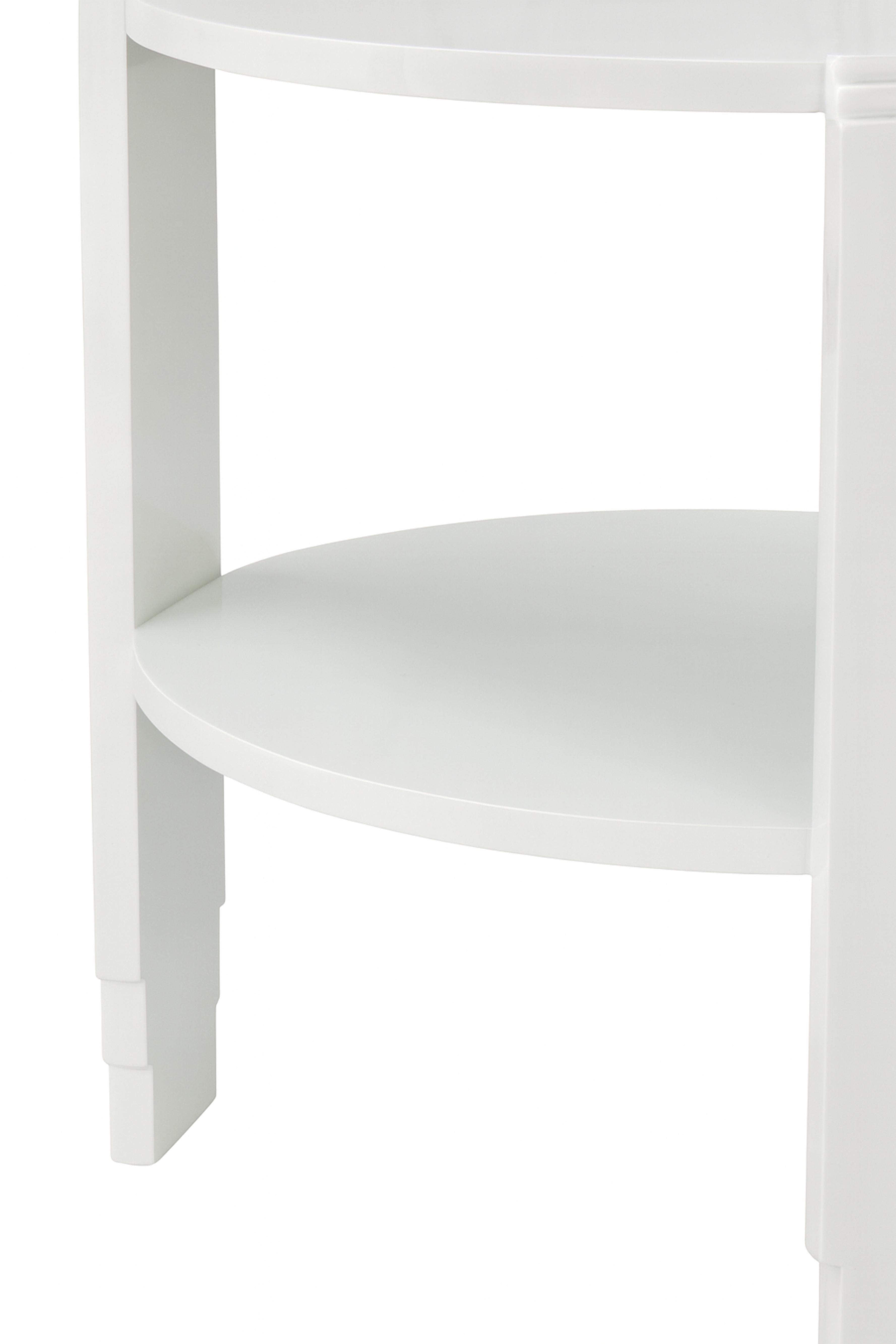 Art Deco Walnut Off White Lacquer Center Table, 20th Century For Sale 3