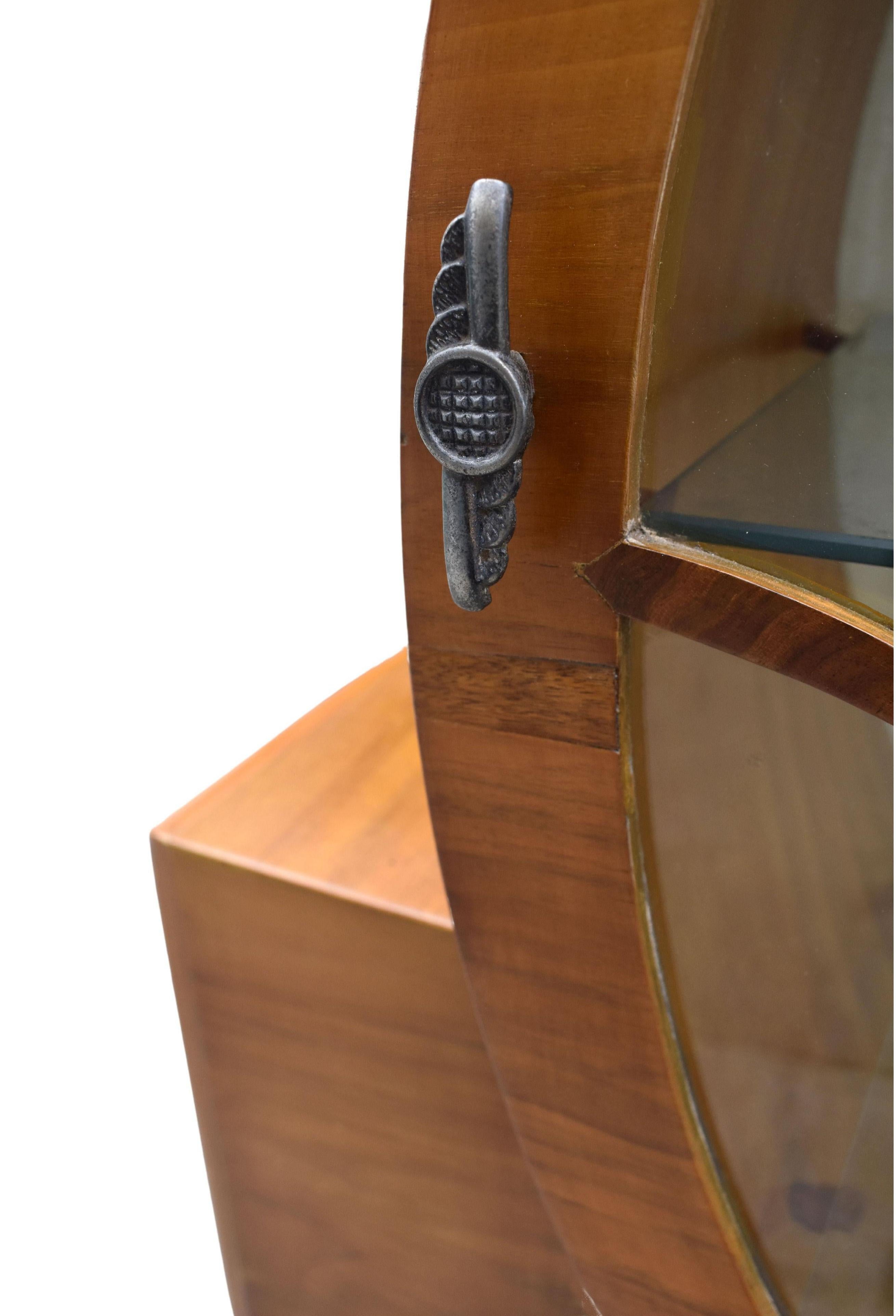 Art Deco Walnut 'Rocket Cabinet', English, c1930 6