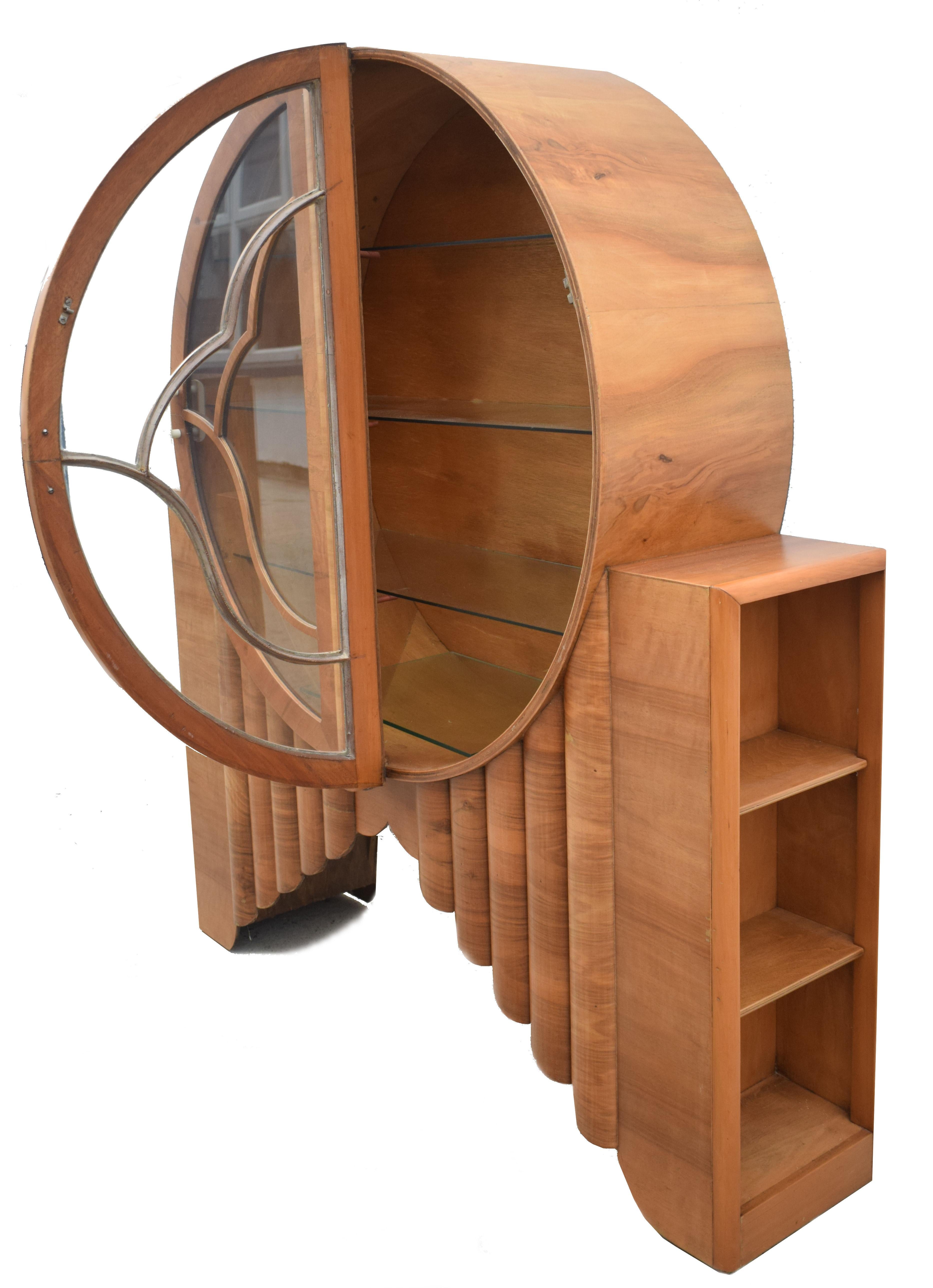 art deco rocket cabinet