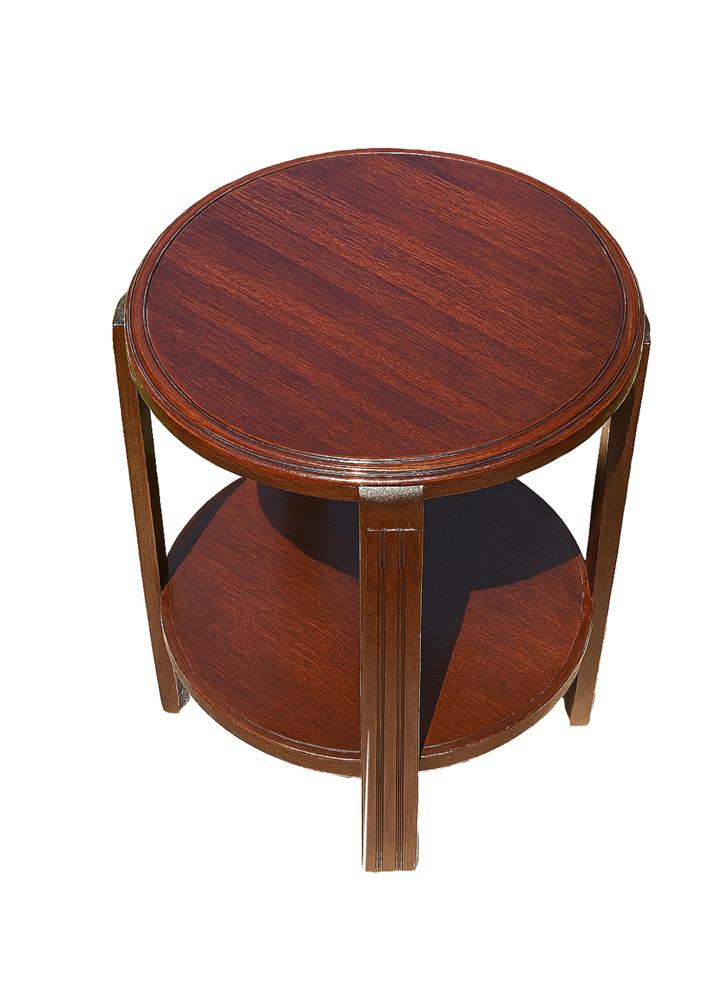 Art Deco Walnut Side Table, 20th Century In Good Condition For Sale In Lisbon, PT