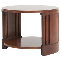 Art Deco Walnut Side Table Art Deco Walnut Side Table